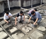 西南科技大學(xué)樓頂漏水補(bǔ)漏