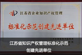 江蘇省知識(shí)產(chǎn)權(quán)管理標(biāo)準(zhǔn)化示范創(chuàng)建先進(jìn)單位.jpg